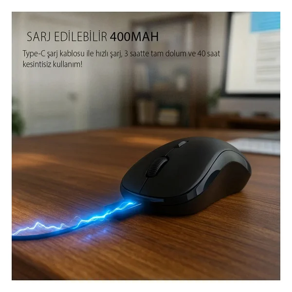 Inca Iwm-289t Optik Kablosuz Mouse - Görsel 6