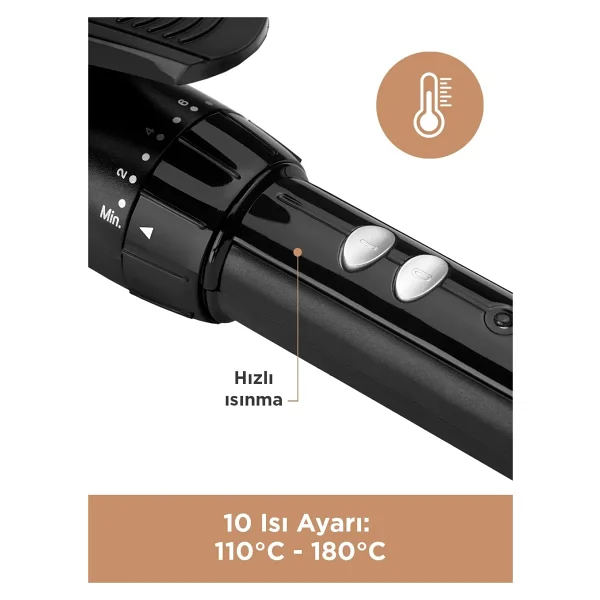 Babyliss C325e Sublime Touch 25 Mm Saç Maşası - Görsel 4