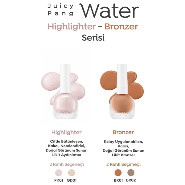 Missha Apieu Juicy-Pang Water Gd01 Likit Highlighter - Görsel 8