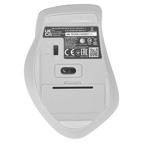 Asus Wt425 Ergonomik Sessiz Optik Kablosuz Mouse - Görsel 2