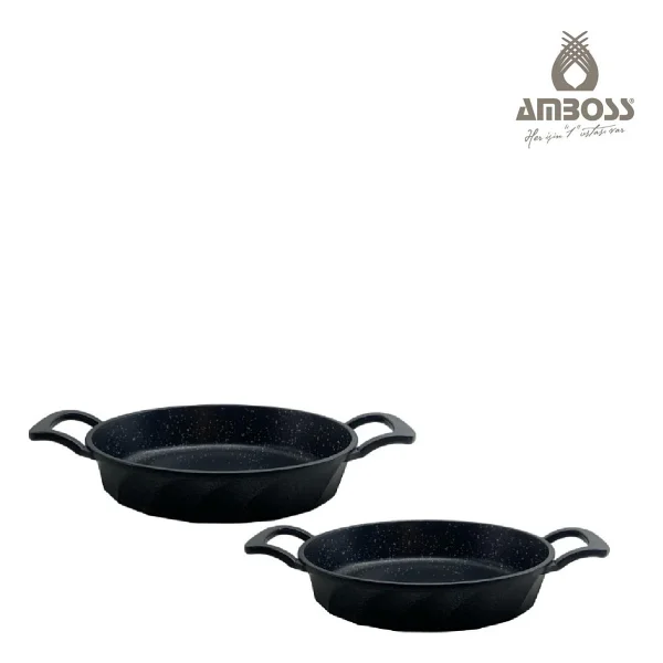 Amboss Montenegro 18-20 Cm 2'li Döküm Sahan Seti - Görsel 3