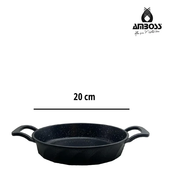 Amboss Montenegro 18-20 Cm 2'li Döküm Sahan Seti - Görsel 5