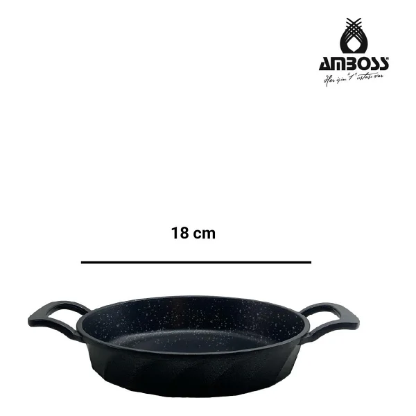 Amboss Montenegro 18-20 Cm 2'li Döküm Sahan Seti - Görsel 7