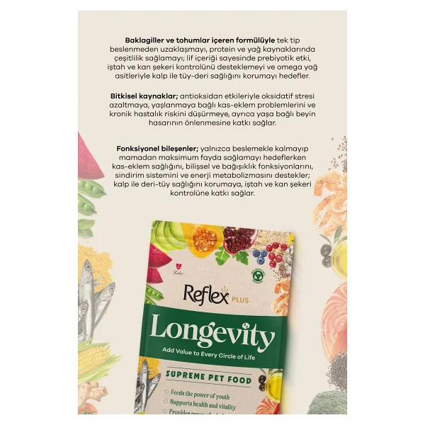 Reflex Plus Longevity 800 Gr Yavru Kedi Maması - Görsel 4