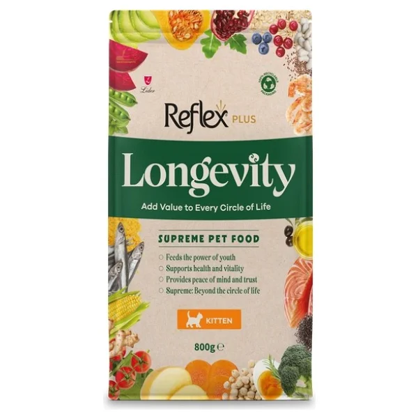 Reflex Plus Longevity 800 Gr Yavru Kedi Maması - Görsel 9