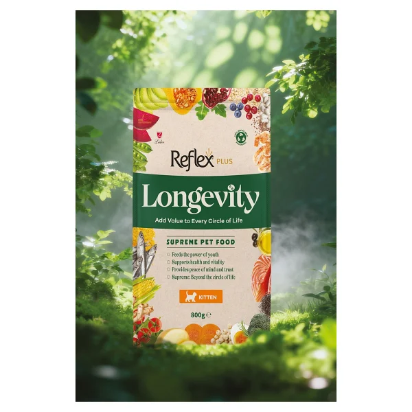 Reflex Plus Longevity 800 Gr Yavru Kedi Maması - Görsel 2
