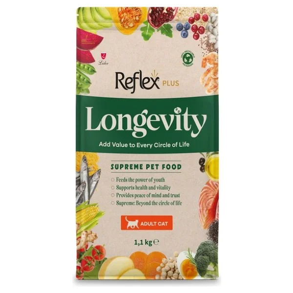 Reflex Plus Longevity 1.1 Kg Yetişkin Kedi Maması - Görsel 9