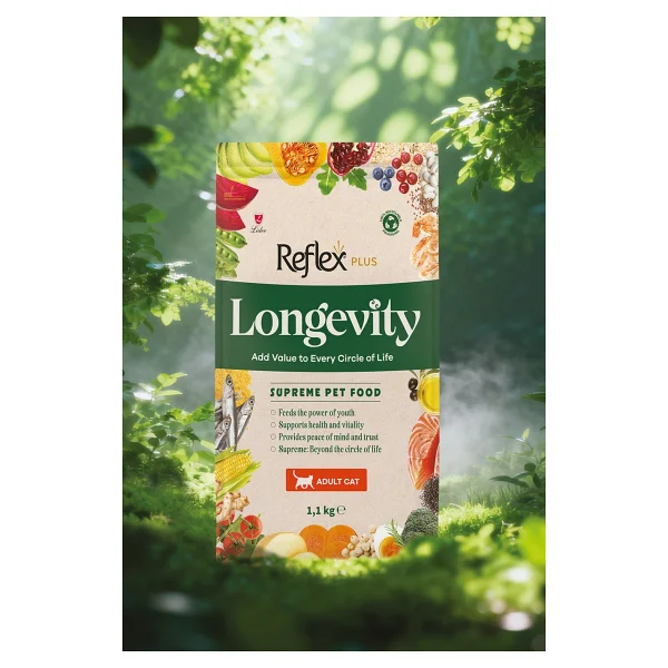 Reflex Plus Longevity 1.1 Kg Yetişkin Kedi Maması - Görsel 2