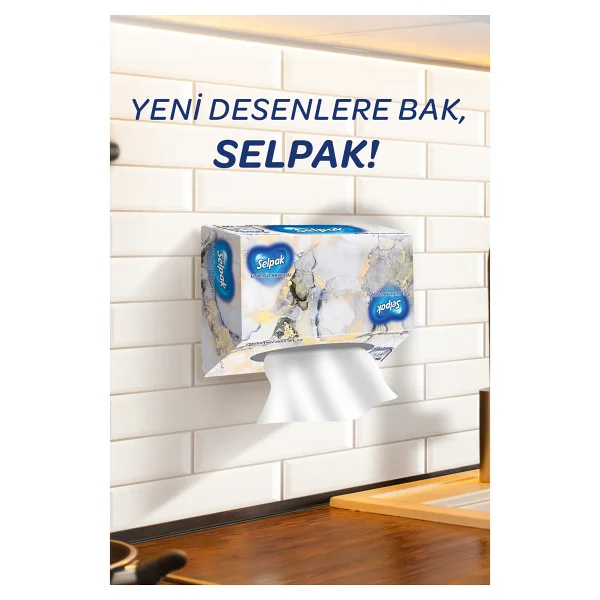 Selpak 80'li 10 Adet El Ve Yüz Havlusu - Görsel 4