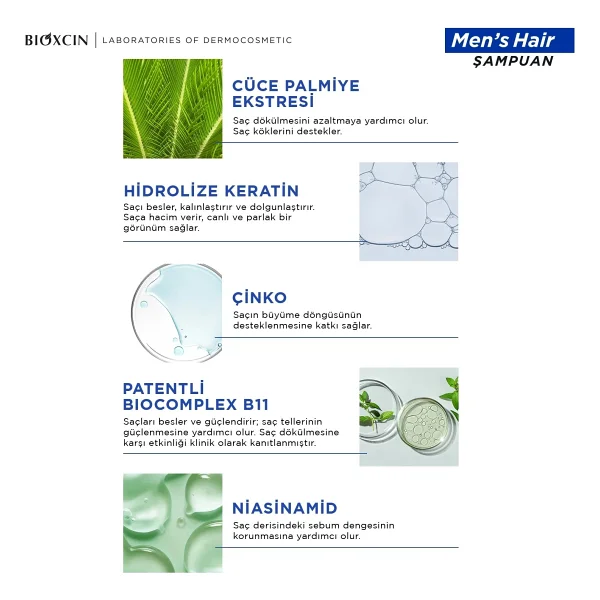 Bioxcin Men's Hair 30 Tablet - Görsel 4