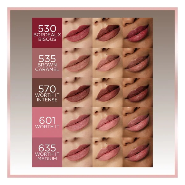 L'oreal Paris Blurfiller 530 Bordeaux Bisous Dudak Kalemi - Görsel 8