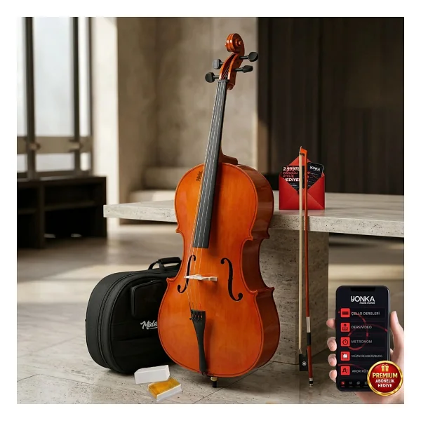Maxword Mcl-350 Profesyonel Çello - Görsel 6