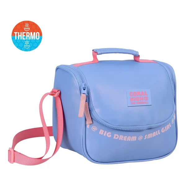 Coral High 27402 Yeşil-Mor Termoslu Beslenme Çantası - Görsel 5