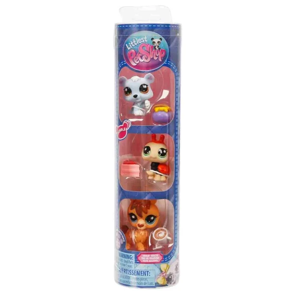 Littlest Pet Shop Minişler 3'lü Figür Seti S4 - 257258259 Uğur Böceği-Lama-Kutup Ayısı - Renkli - Görsel 3