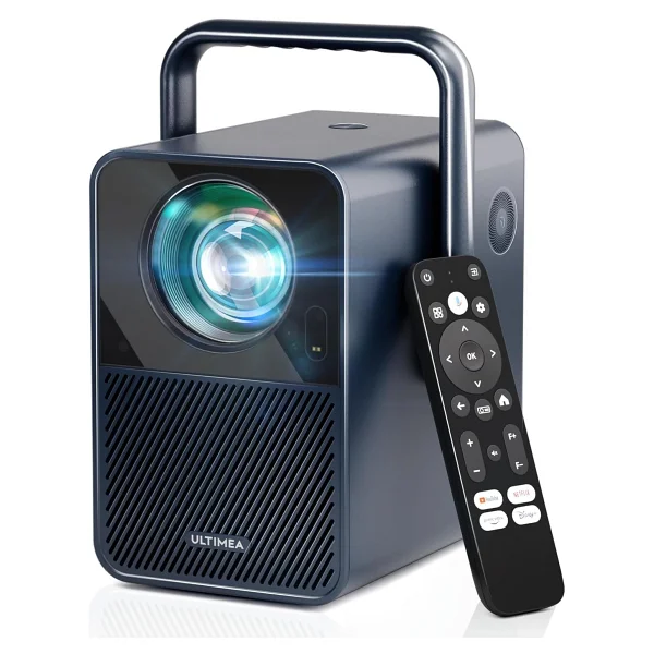 Ultimea Poseidon E40 1000 Lümen Full HD Wi-Fi Android Taşınabilir LED Projeksiyon Cihazı - Görsel 2