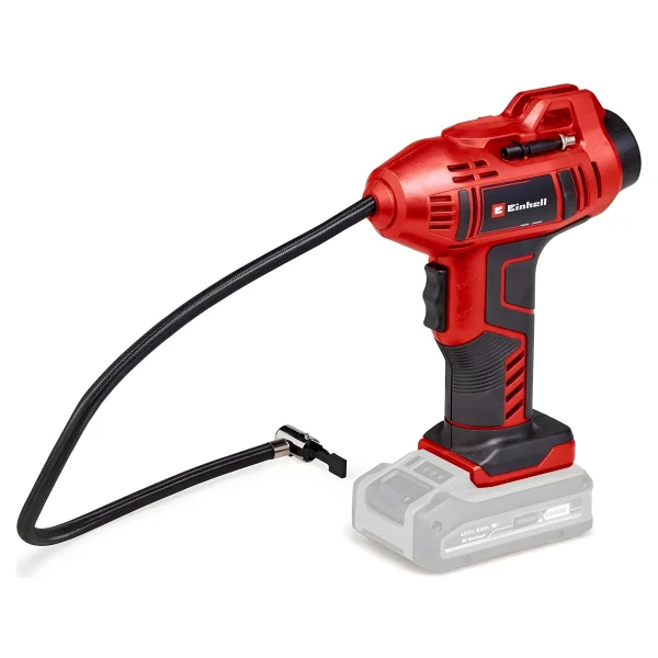 Einhell Set-42 (Einhell Ce-Cc 18 Li - Solo, Akülü Oto Hava Kompresörü+Einhell 18v 2,5 Ah Pxc Starter Kit, Akü & Şarj Cihazı) - Görsel 2