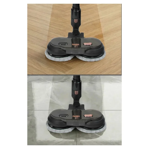Fantom Quantum P 2050 Siyah Islak Kuru Şarjlı Dikey Süpürge - Görsel 6