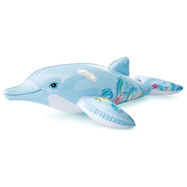 Intex 58535 175x66 Cm Yunus Balığı Binici - Görsel 3