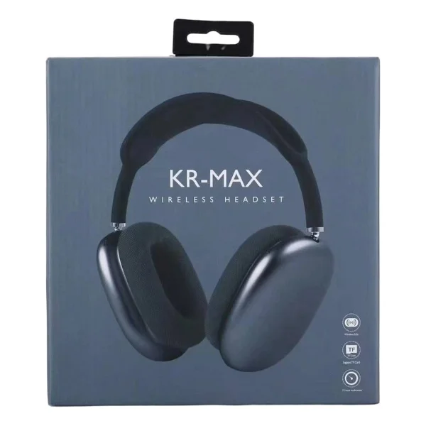 Karler Bass Kr Max Kulak Üstü Bluetooth Kulaklık Siyah - Görsel 4