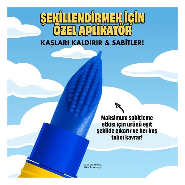 Nyx Professional Makeup Simpsons Mega Glue Şeffaf Kaş Ve Saç Sabitleyici - Görsel 5