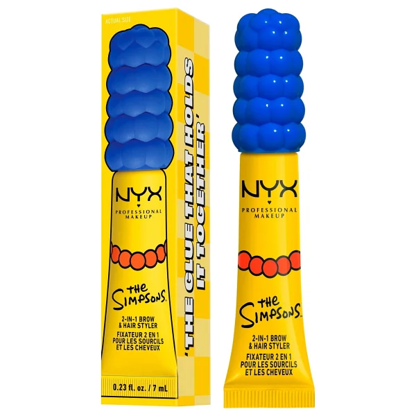 Nyx Professional Makeup Simpsons Mega Glue Şeffaf Kaş Ve Saç Sabitleyici - Görsel 7