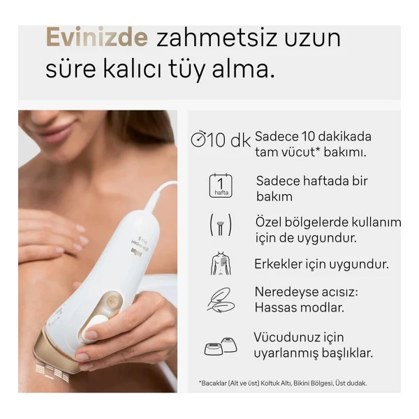 Braun Silk Expert Pro 5 Pl5152 Ipl Lazer Epilasyon Aleti - Görsel 4