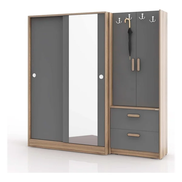 Abre Mobilya Vm-300348 Portmanto - Görsel 4