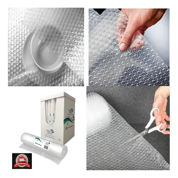 Balonlu Naylon 100cm X 5Mt (En: 100 cm, Boy: 5mt.) Üç Katlı Eşya Koruma Ambalajı, Pat Pat