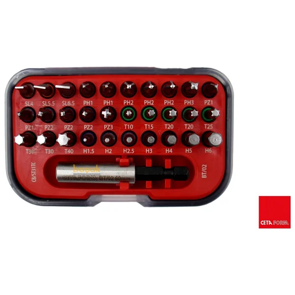 Bosch 31 Prç Bıts Ceta Form 31 Parça Renk Kodlu Bits Uç Takımı Cb/St31tc - Görsel 3