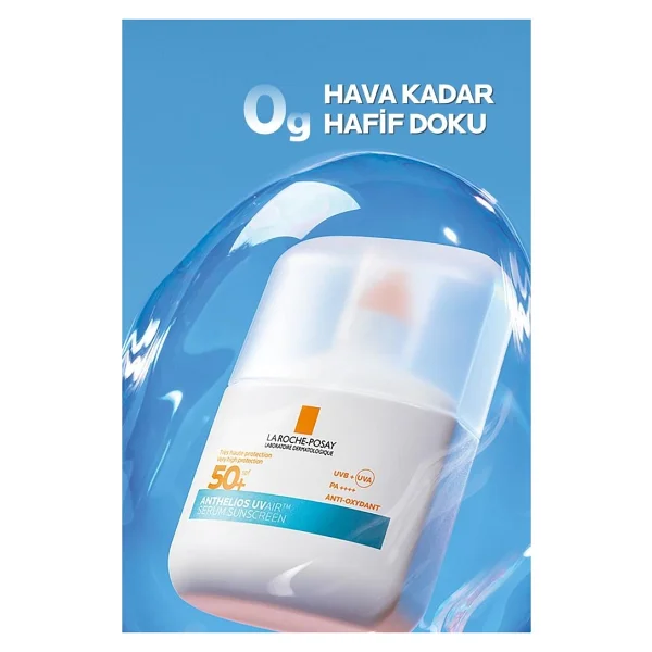 La Roche-Posay Anthelios Uvair Serum Solaire 50 Ml 50 Faktör Güneş Serumu - Görsel 2