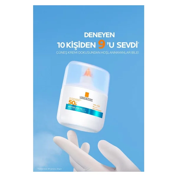 La Roche-Posay Anthelios Uvair Serum Solaire 50 Ml 50 Faktör Güneş Serumu - Görsel 3