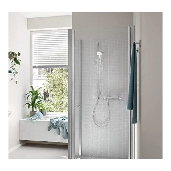Grohe Precision Flow 34840000 Krom Termostatik Banyo Bataryası - Görsel 4