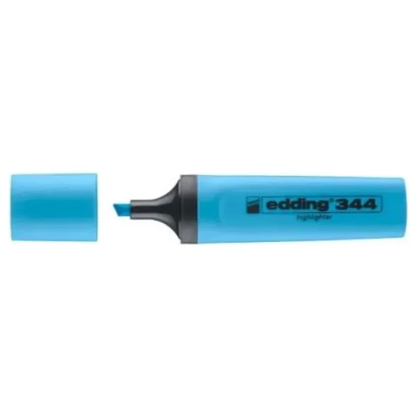 Edding E-344 Mavi Fosforlu Kalem - Görsel 7