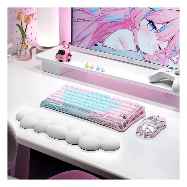 Gravastar Mercury K1 Lite RGB Us Layout Kablolu/Kablosuz Mekanik Oyuncu Klavyesi - Görsel 9