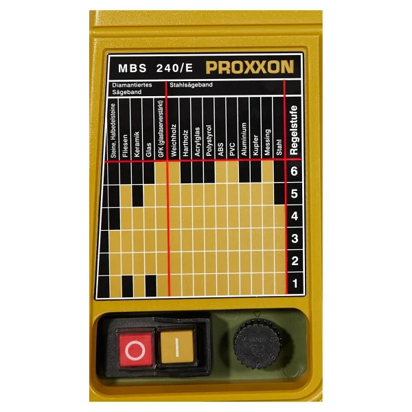 Proxxon 27172 Mbs 240/E 85 W Elektrikli Şerit Testere - Görsel 8