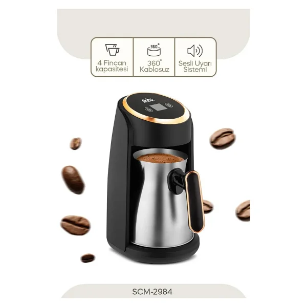 Sinbo Scm-2984 Türk Kahve Makinesi - Görsel 5