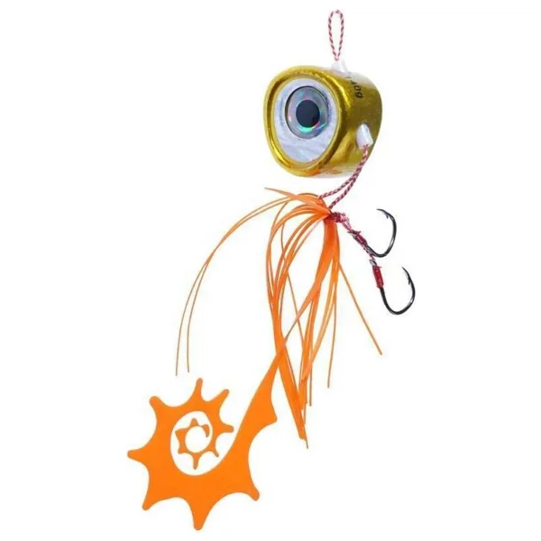 Fujin Salty Rubber 40gr Gr Serisi Tai Rubber Set 10 Orange Glow 3d Eye - Görsel 2