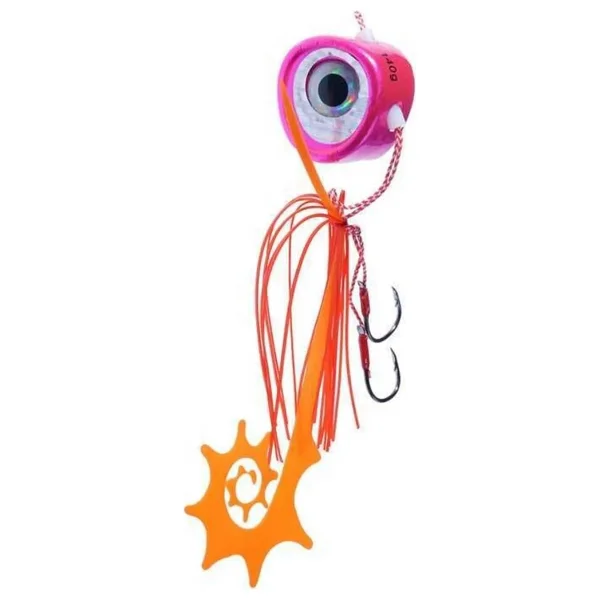 Fujin Salty Rubber 40gr Gr Serisi Tai Rubber Set 10 Orange Glow 3d Eye - Görsel 5