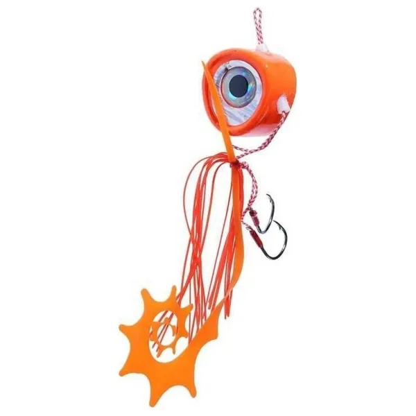 Fujin Salty Rubber 40gr Gr Serisi Tai Rubber Set 10 Orange Glow 3d Eye - Görsel 6