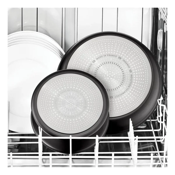 Tefal Ingenio Mix 6x İndüksiyon Tabanlı 24 Cm Titanyum Kısa Tencere - Görsel 4