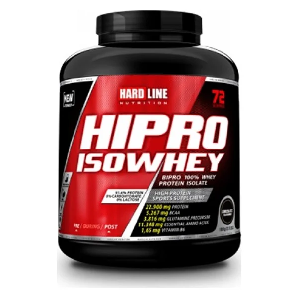 Hardline Nutrition Hipro Isowhey 1800 Gr Protein Tozu - Görsel 3