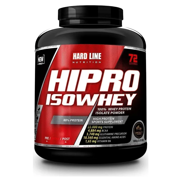 Hardline Nutrition Hipro Isowhey 1800 Gr Protein Tozu - Görsel 2