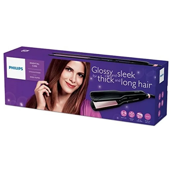 Philips Essential Care Hp8325/10 Seramik Plakalı Saç Düzleştirici 45 Mm Geniş Plaka İle Hızlı Isınma - Görsel 5