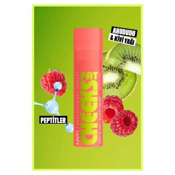NYX Professional Makeup Fat Cheeks Likit Allık - Görsel 8