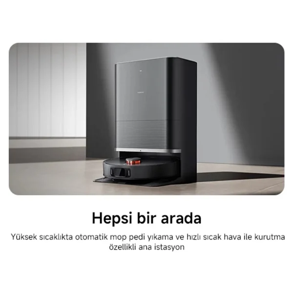 Xiaomi Robot Vacuum S20 Siyah Akıllı Robot Süpürge - Görsel 7