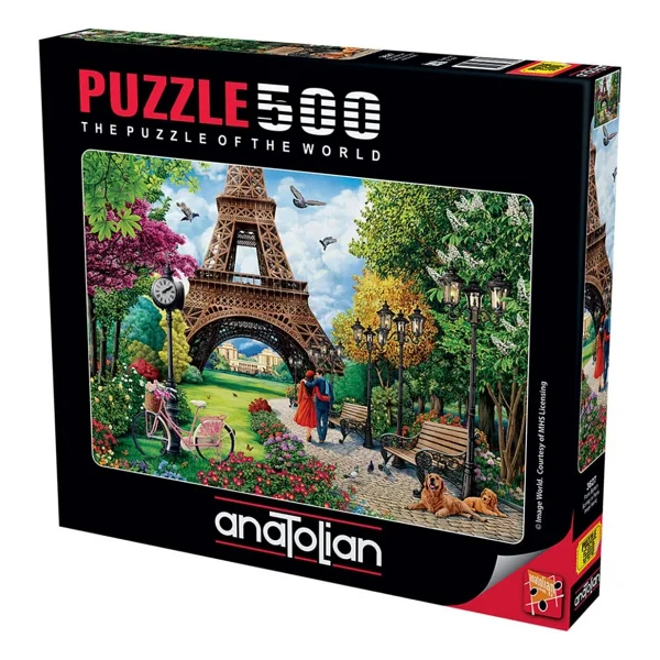 Anatolian Paris Baharı Puzzle 500 Parça 3627 - Görsel 9