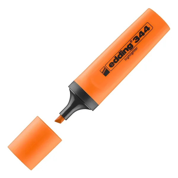Edding E-344 Turuncu Fosforlu Kalem - Görsel 7