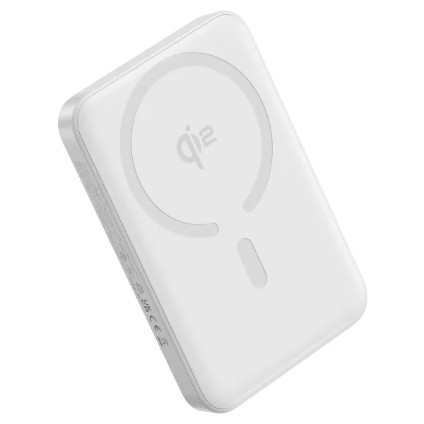 Baseus Enerfill Fm12 Beyaz 10000 mAh Hızlı Şarj Magsafe Powerbank - Görsel 3