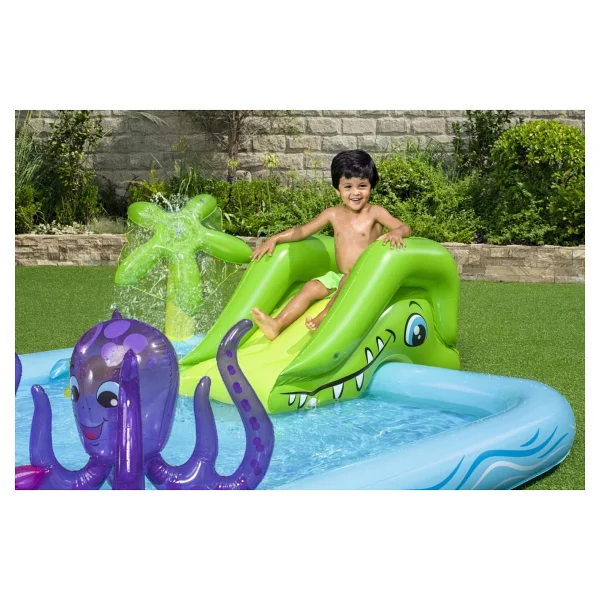 Bestway 53052 239x206 Cm Kaydıraklı Çocuk Havuzu - Görsel 4