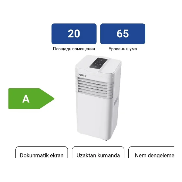 Vals AC 09 PER A++ 9000 BTU Mobil Klima - Görsel 5